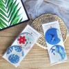 100 Set Car Coaster Packaging White Thick Coaster Display Cards