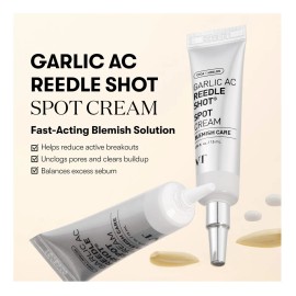 Vt Cosmetics Garlic Ac Reedle Shot Spot Spot Cream Para De