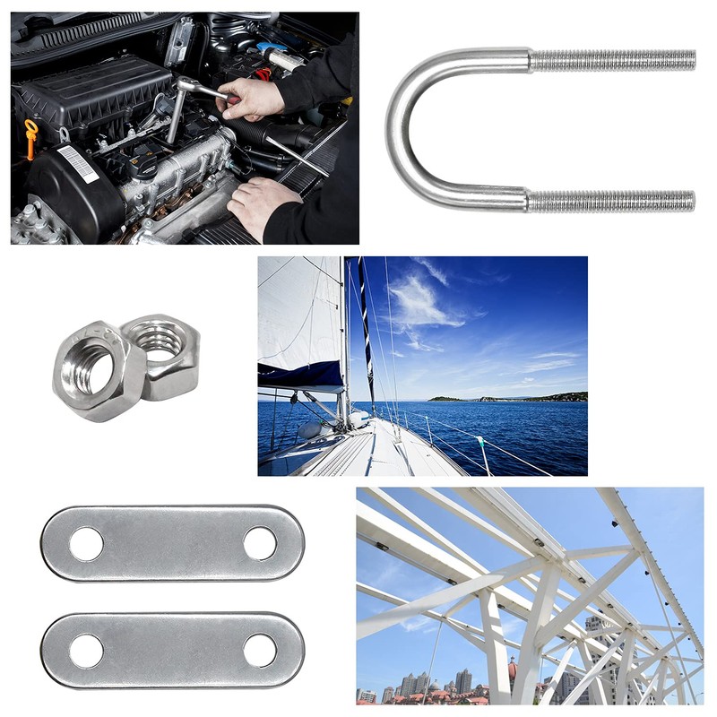 GIAK U-bolt U-bolt stainless steel 316 U shackle M6 with