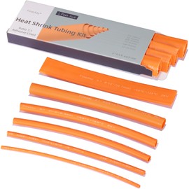 Fineday 6 Sizes Heat Shrink Tubing Kit, 3:1 Ratio Adhesive Lined, (2 ft Each Size)
