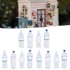 40pcs Dollhouse Water Bottles Set 4 Styles Miniature Drinking Accessories