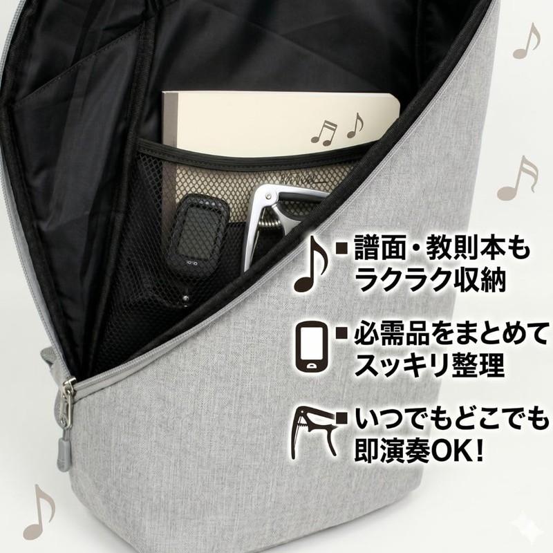 cobalt planet Ukulele Backpack Ukulele Case Reversible 21/23 inch Soprano
