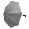 Baby Sonnenschirm kompatibel mit Baby Weavers Tandem grau