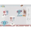 Dalber Children's Table Lamp Bedside Lamp Little Pixel Animals
