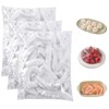 Pizsieat Pack of 300 Food Storage Bags, Reusable Cling Film