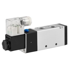 Heschen Electric Pneumatic Solenoid Valve 4V310-10 24V DC 3.0W PT3/8 5 Way 2 Position CE