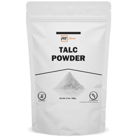 mGanna 100% Natural Talc Powder for Facial Make-up, Cosmetic Formulations, and Other Industrial Application 2 LBS / 908 GMS