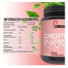 Suplemento Creatina + Glutamina Flamish 1kg 50 Servicios