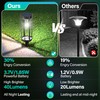 COXSENI Solar Path Lights Outdoor 8 Pack, Bright Solar Pathway