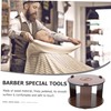 Baluue Professional Wood Neck Strip Holder Box Barber Neck Strips