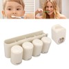 Toothbrush Holder Bathroom Hanging Vanity Tooth Brush Organizer Punch Free