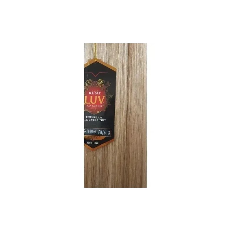 Extension De Cabello Rubio Completa, Luv 22 100 Natural