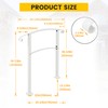 KUAFU 3FT Step Hand Rail for Outdoor Steps Compatible with