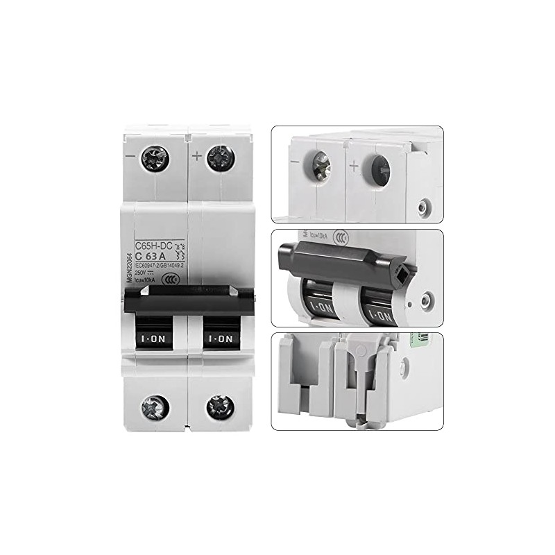 Disyuntor DC Interruptor de Circuito de Aire en Miniatura, 1pc