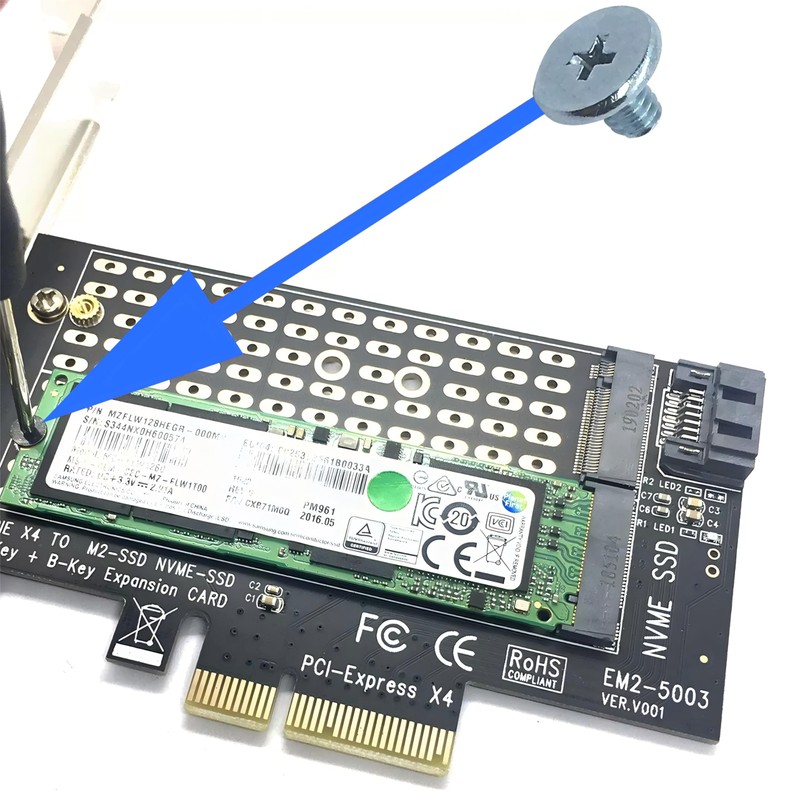 Nivithi M.2 SSD Mounting Kit for Asus Computer - 31