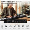 88 Key Foldable Electronic Keyboard Piano,Semi-Wei