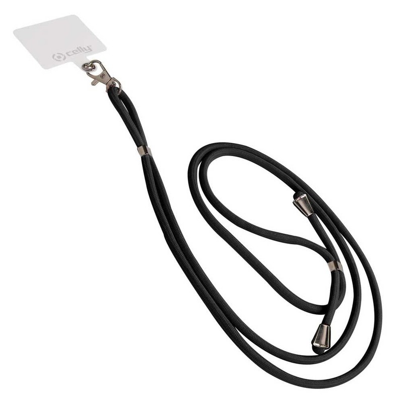 CELLY Lanyard Holder Cover Black