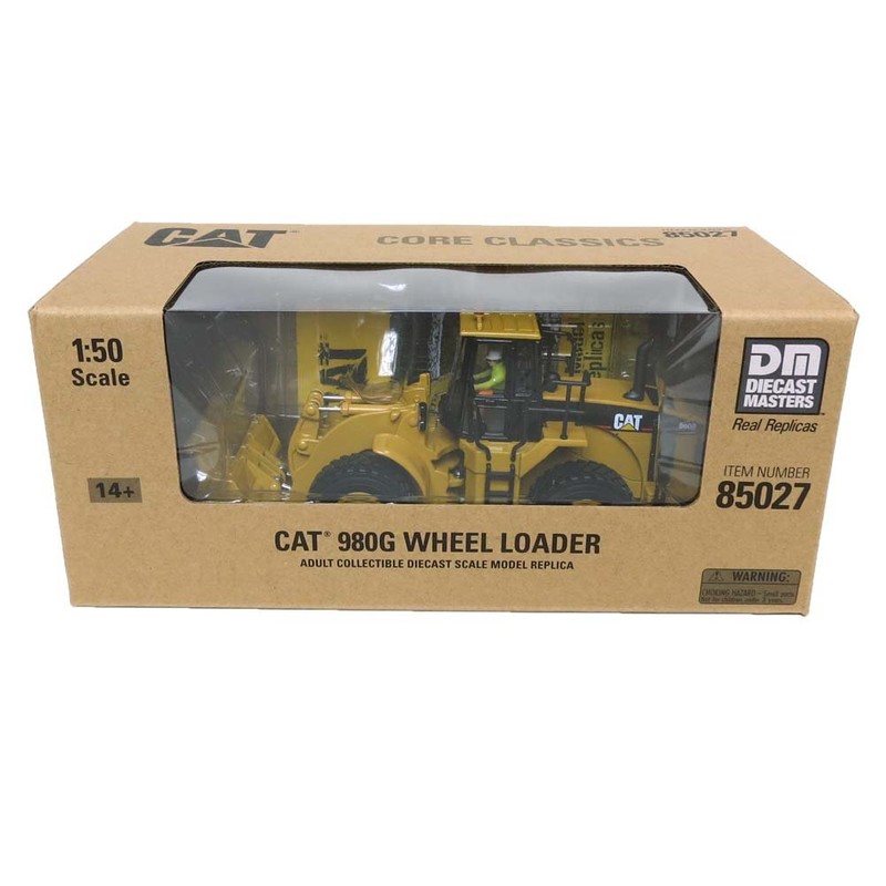 DM DIECAST MASTERS Caterpillar 980G Wheel Loader Core Classics Series