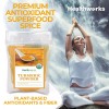 Organic Turmeric Powder Polvo Orgánico de Cúrcuma - Curcuma Organica