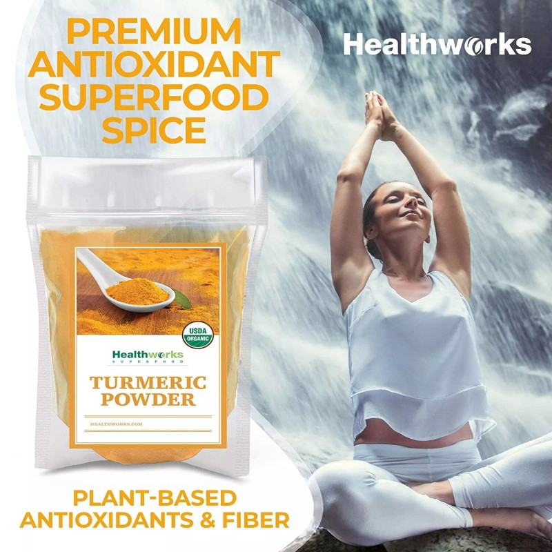 Organic Turmeric Powder Polvo Orgánico de Cúrcuma - Curcuma Organica