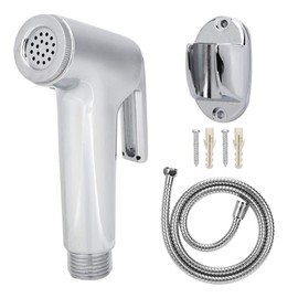 Handheld Bidet Sprayer for Toilet, High Pressure Sprayer Kit, 3Pcs/Set Electroplating Bidet Sprayer ​Spray Bracket Hose for Feminine Wash Baby Diaper Cloth Washer Cleaner Pet