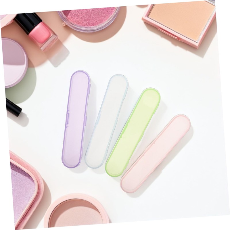 Ipetboom 20pcs Tweezers Storage Case with Scratch Resistant Interior Transparent