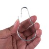 Super Z Outlet Silver Metal Shower Curtain Style Hanging Clip