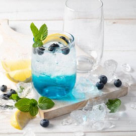 Cristar Agua Drinking Glasses Set Of 12, 12oz Water Glasses, Dishwasher-Safe, Lead-Free Elegant Glass Cups For Water, Wine, Juice Glasses, Cocktails, Made In Colombia.