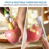 2 in 1 Apple Corer, Apple Corer Remover Tool, Fruit