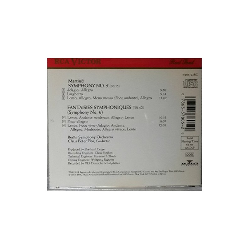 Symphonies Nos. 5 & 6