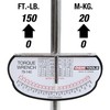 OEMTOOLS 79-140 Torque Wrench 1/2 Drive, Beam Style, 0–150 Ft/Lb