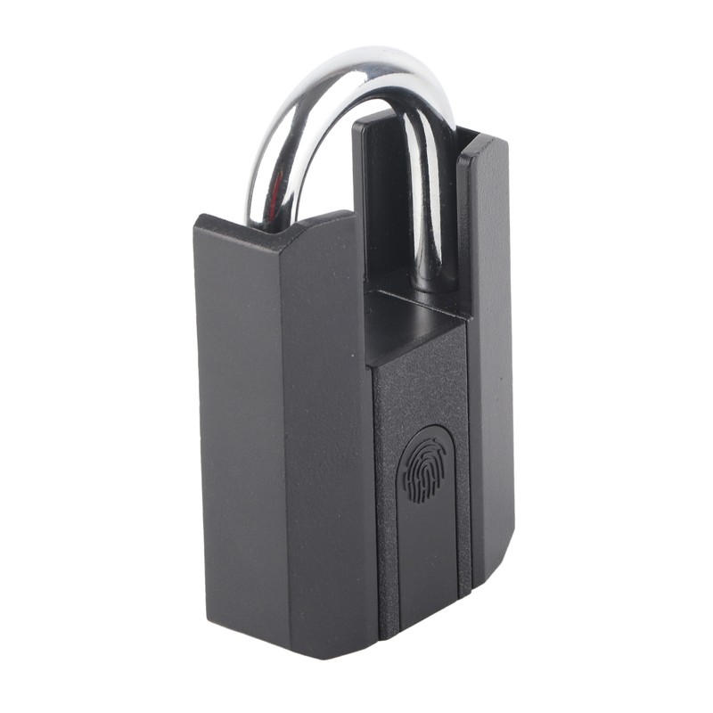 Fingerprint Padlock Waterproof Sensitive Rustproof Zinc Alloy Smart Electronic Padlock