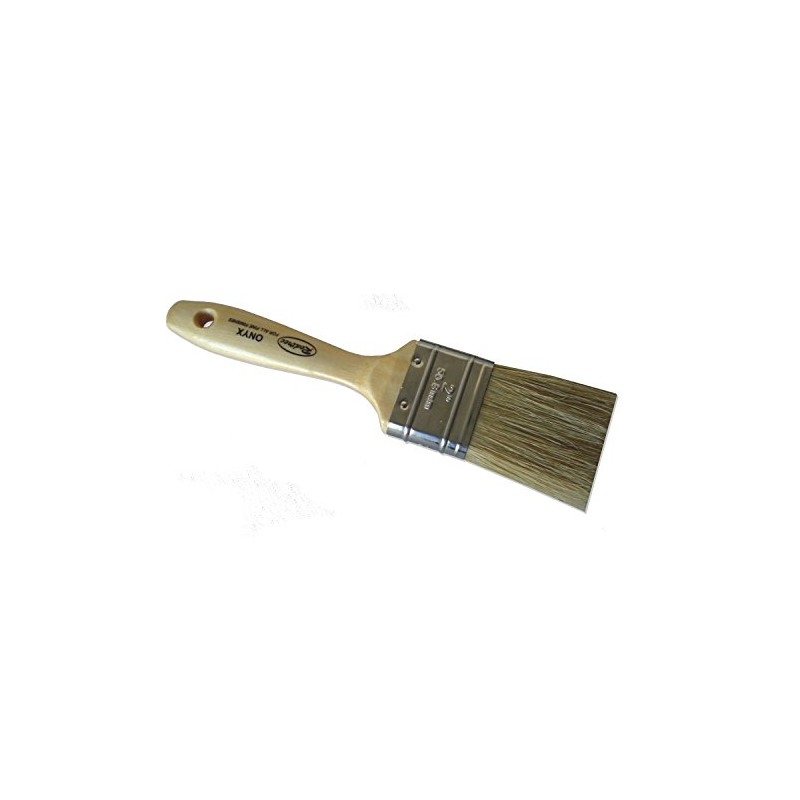 REDTREE 12033 Onyx Fine Finish Natural Bristle Paint Brush -