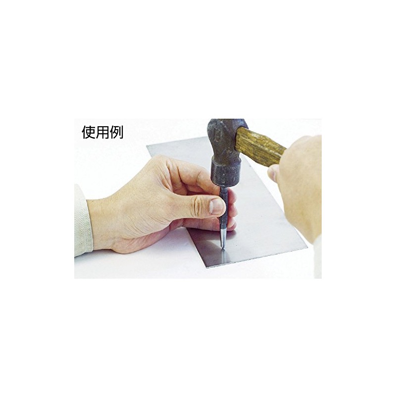 TRUSCO TCP-M Center Punch with Carbide Tip, Total Length M
