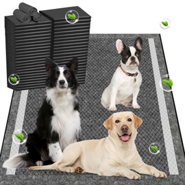 SCLOSE Charcoal Pee Pads for Dogs, 30"x36", Extra Large Puppy Pads XL, Odor Control Dog Pee Pads, Activated Carbon Jumbo Disposable Training Pad, Anti-Slip Potty Pads, Doggy Pads 30 Counts