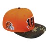 Pro Standard CINCINNATI BENGALS CAMO SNAPBACK HAT Pro Standard Military Salute To Service