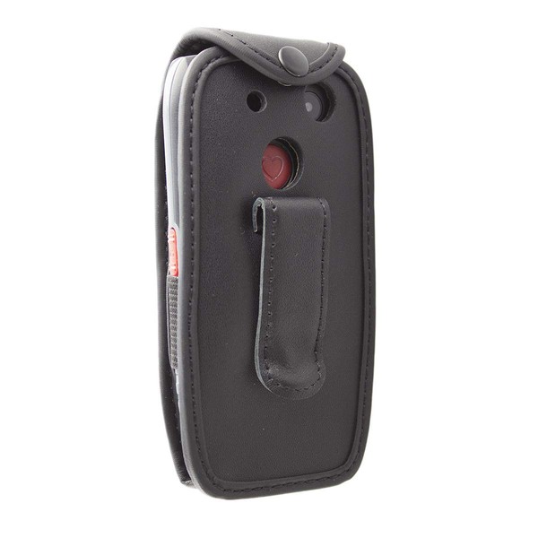 caseroxx Leather Case with Belt Clip for Artfone C1 /