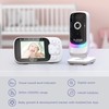 Hubble Nursery Pal Essentials 2.8 inch Video Baby Monitor, HubbleClub