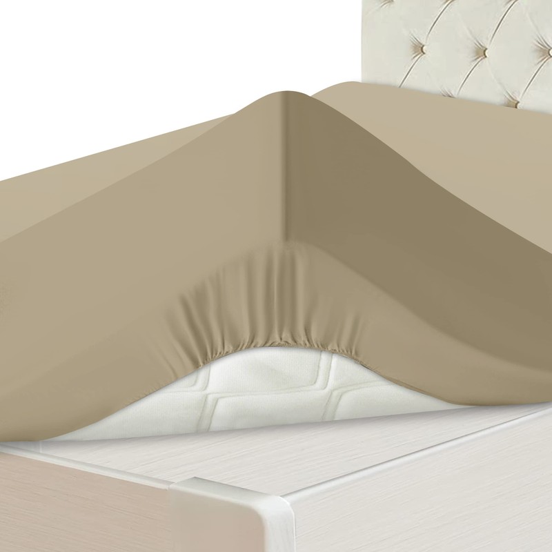 Hafaa Fitted Sheet Double – 25 cm Deep Easy Care