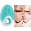 Electric Face Cleansing Brush Silicone Massage Portable Waterproof Ultrasonic Deeply