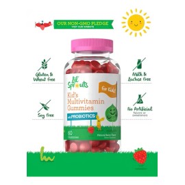 Gomitas Niños Probioticos Multivitaminico Eg W17 Sabor Manzana