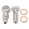 Turbo Oil Feed Banjo High Load Bearing Stainless Steel 4AN