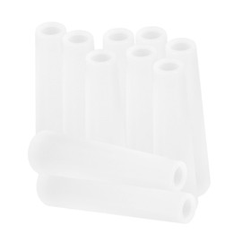 Angoily Tapered Plastic Yarn Cones 3°30' 10pcs Sewing Machine Bobbins Knitting Yarn Cross Stitch Thread Organizers Pvc Construction