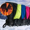 Long spats, windproof, waterproof, snowy, hiking, camping, spats FL long spats (blue)