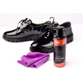 Kaps Care product for varnish, gloss, artificial and reptile leather, prevents cracking, for shoes and bags, paint care, Neutral - transparent