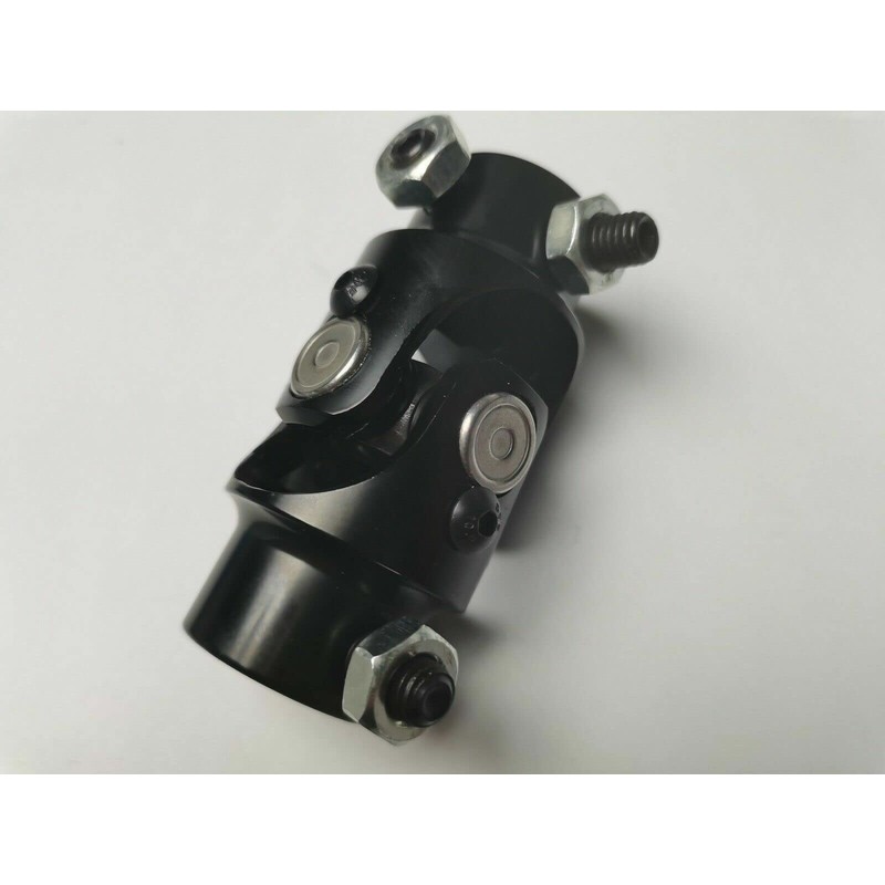 3/4 DD*3/4DD Black Universal Steel Steering Shaft U-Joint