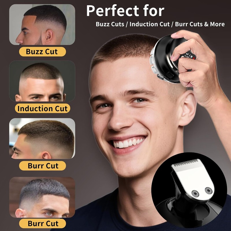 Yinicare® Self Haircut Kit for Men with Trimmer – DIY