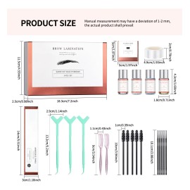 Kit Planchado De Cejas Laminado Profesional Lash