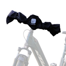 honju Handlebar protective cover, transport protection, parking protection for bicycles, e-bikes (waterproof, easy installation, for transport by car, protection of electronics and mechanics (brakes,