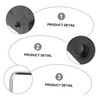 DOITOOL 1 Pair Zinc Alloy Barn Door Track Stoers Blocker